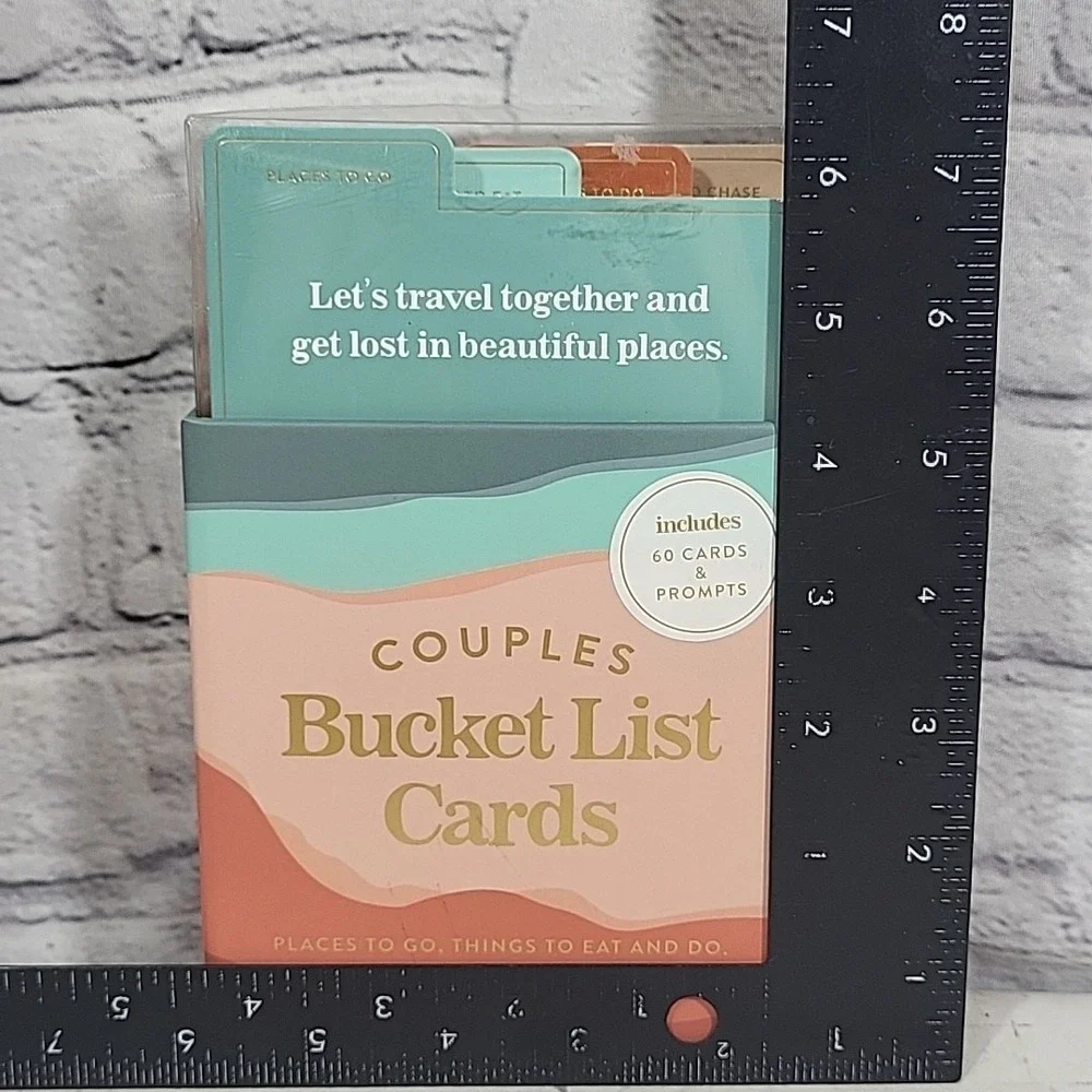 World Travelers Couples Bucket List Cards Places To Go Things To Do Opened